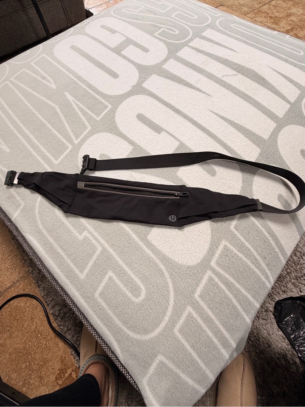 lululemon athletica Black Slim Waist Pack